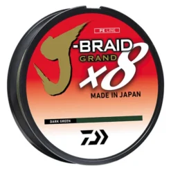 Daiwa J-Braid Grand X8 Dark Green Braided Line