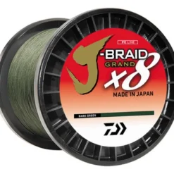 Daiwa J-Braid Grand X8 Braided Line 3,000 Yard Bulk Spools 9 Daiwa J-Braid Grand X8 Braided Line 3,000 Yard Bulk Spools -Daiwa Store 12739161686071
