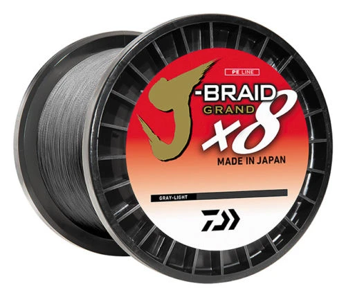 Daiwa J-Braid Grand X8 Braided Line 3,000 Yard Bulk Spools 6 Daiwa J-Braid Grand X8 Braided Line 3,000 Yard Bulk Spools - Image 4