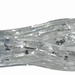 Big Bite Baits 1 1/2 Inch Crappie Tube -Daiwa Store 15CRTU 19 Blue Clear Sparkle