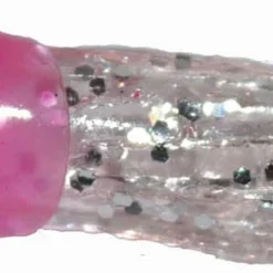 Big Bite Baits 1 1/2 Inch Crappie Tube -Daiwa Store 15CRTU 21 Pink Clear Sparkle