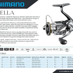 Shimano Stella FJ Spinning Reels -Daiwa Store 2018 11 21 18 49 53 Stella Sell sheet 2018.pdf Powered by Box