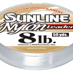 Sunline Nylon Monofilament Leader Wheel 50 Yards