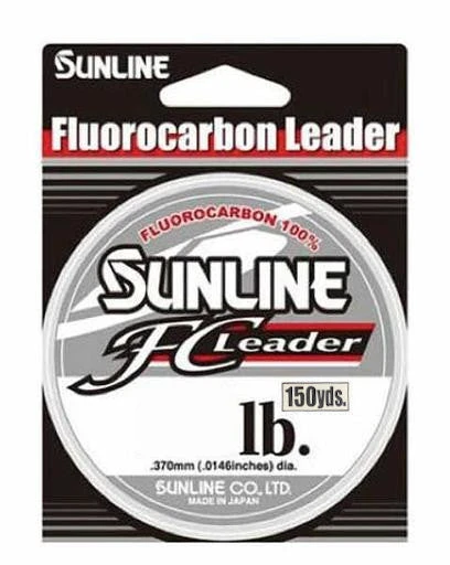 Sunline FC Fluorocarbon Leader 150 Yards 3 Sunline FC Fluorocarbon Leader 150 Yards
