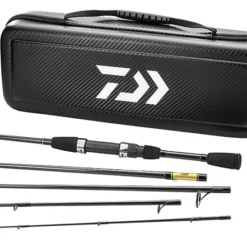Daiwa Carbon Case Freshwater Travel Combo