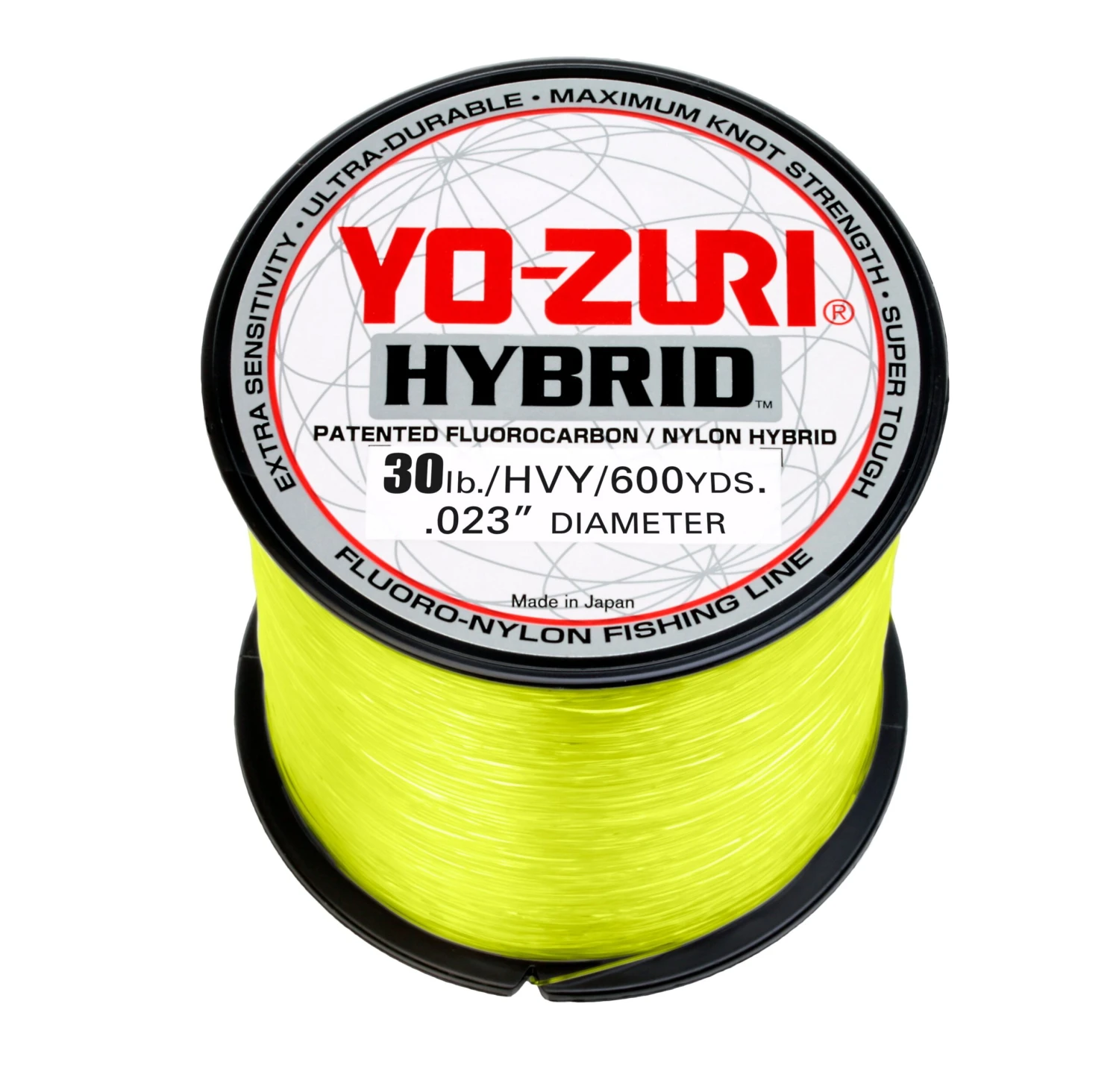 Yo-Zuri Hybrid Hi-Vis Yellow 600 Yards 3 Yo-Zuri Hybrid Hi-Vis Yellow 600 Yards