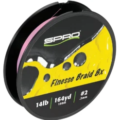 SPRO Finesse Braid 8x Flash Pink 164 Yards -Daiwa Store 39781706137689