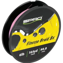 SPRO Finesse Braid 8x Flash Pink 164 Yards -Daiwa Store 39781706203225