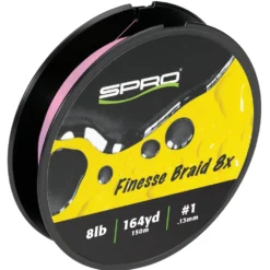 SPRO Finesse Braid 8x Flash Pink 164 Yards -Daiwa Store 39781706235993