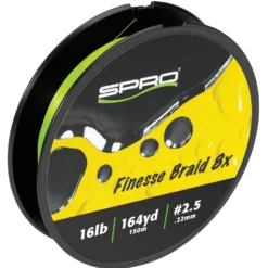 SPRO Finesse Braid 8x Lime Green 164 Yards -Daiwa Store 39781710168153