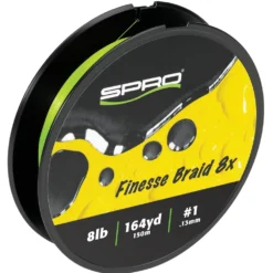 SPRO Finesse Braid 8x Lime Green 164 Yards -Daiwa Store 39781710233689