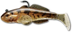 LIVETARGET Goby Paddle Tail Swimbait 3 Pack -Daiwa Store 40020172046425