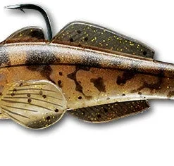 LIVETARGET Goby Paddle Tail Swimbait 3 Pack -Daiwa Store 40020172046425