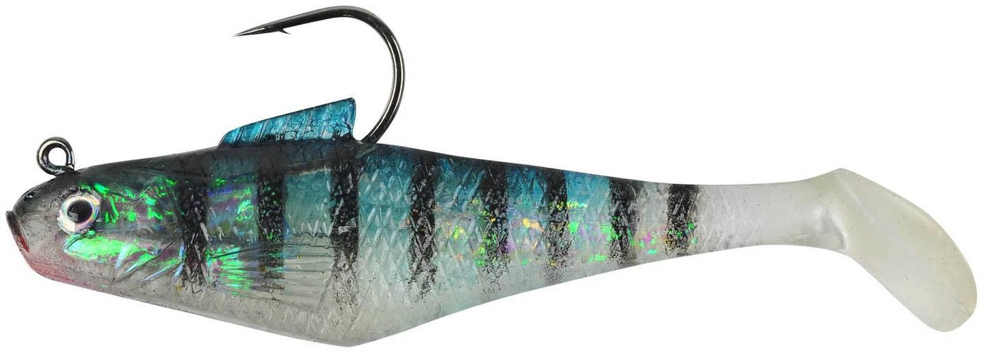 Berkley PowerBait Pre-Rigged Swim Shad Paddletail Swimbait 4 Berkley PowerBait Pre-Rigged Swim Shad Paddletail Swimbait - Image 2