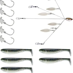 YUM Scottsboro Kit YUMbrella Flash Mob Jr. 3.5 Inch Swimbait Kit