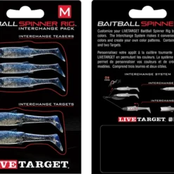 LIVETARGET BaitBall SR Interchange Pack Umbrella Rig Parts