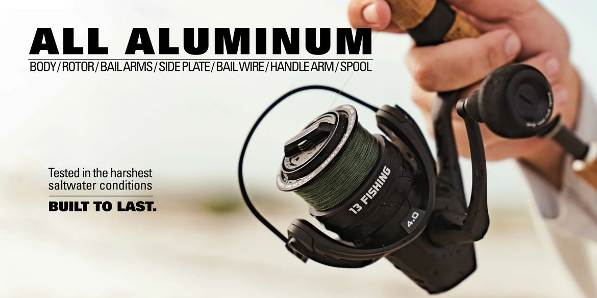 13 Fishing AL13 Saltwater Spinning Reel 12 13 Fishing AL13 Saltwater Spinning Reel - Image 10