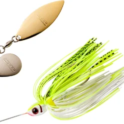 Booyah Tandem Blade Spinnerbait -Daiwa Store BYBT14646 chart white shad