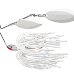 Terminator Super Stainless Spinnerbait Double Willow 1/2 Oz. -Daiwa Store Bright White Shad WW NN ca66f5a3 96dc 44db 8137 5d634d51ddb2