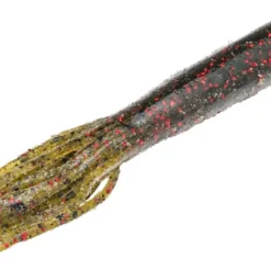 Strike King Coffee Tubes 4 1/2 Inch Flip-N-Tube 6 Pack -Daiwa Store CT4.5 18 CoffeeTube WatermelonRedFlake GlamRight