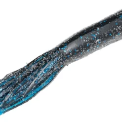 Strike King Coffee Tubes 4 1/2 Inch Flip-N-Tube 6 Pack -Daiwa Store CT4.5 2 CoffeeTube BlackBlueFlakeBlue GlamRight