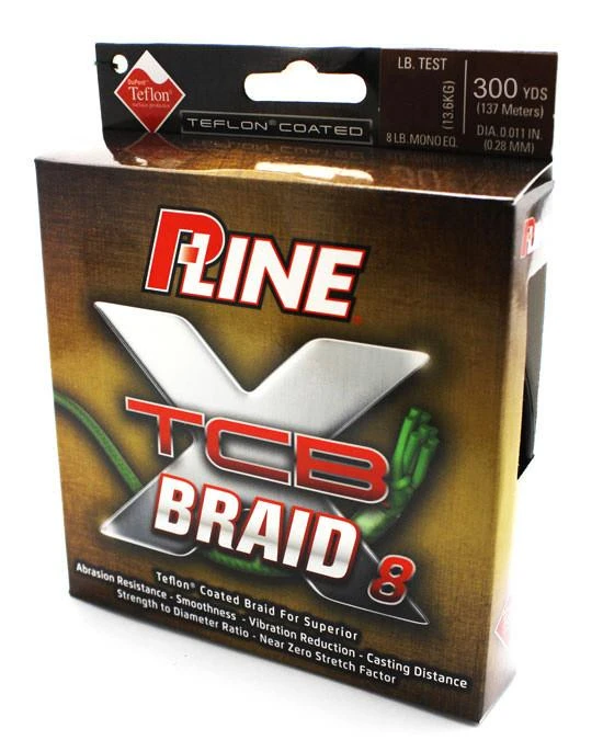 P-Line Teflon Coated 8 Carrier Braid (XTCB-8) 300 Yards Green 3 P-Line Teflon Coated 8 Carrier Braid (XTCB-8) 300 Yards Green