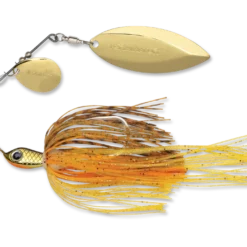 Terminator Stainless Pulse Skirt Spinnerbait Colorado Willow 3/8 Oz.