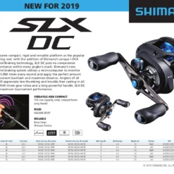 Shimano SLX 150 DC Baitcasting Reels -Daiwa Store SLX DC Sell Sheet 2019 scaled