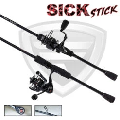 Favorite Fishing Sick Stick Spinning Combo 21 Favorite Fishing Sick Stick Spinning Combo -Daiwa Store SickStickSpinningCombo