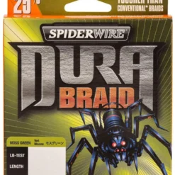 Spiderwire DuraBraid Braided Line - Moss Green -Daiwa Store SpiderWireDURABRAID Filler MossGreen alt3