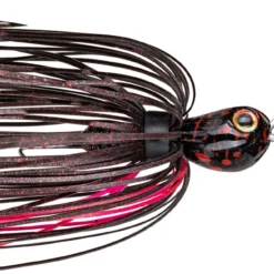 Strike King Thunder Cricket Vibrating Swim Jig -Daiwa Store black widow