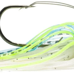 Mustad Skatter Shad Bladed Swim Jig -Daiwa Store blue chart whitew