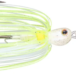Strike King Thunder Cricket Vibrating Swim Jig -Daiwa Store chartreuse blue glimmer