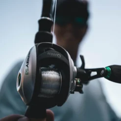 Quantum Energy S3 Baitcasting Reel -Daiwa Store energy bc reel closeup lifestyle scaled