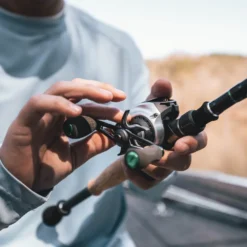 Quantum Energy S3 Baitcasting Reel -Daiwa Store energy bc reel side lifestyle scaled