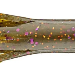 Dry Creek Tournament Tube (aka Creek Tube) 3 1/2 Inch Soft Plastic Tube 10 Pack -Daiwa Store green pump purple copper flake hq