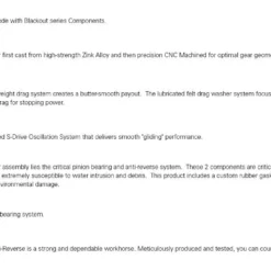 13 Fishing Kalon Blackout Spinning Reel -Daiwa Store kalon blackout specs